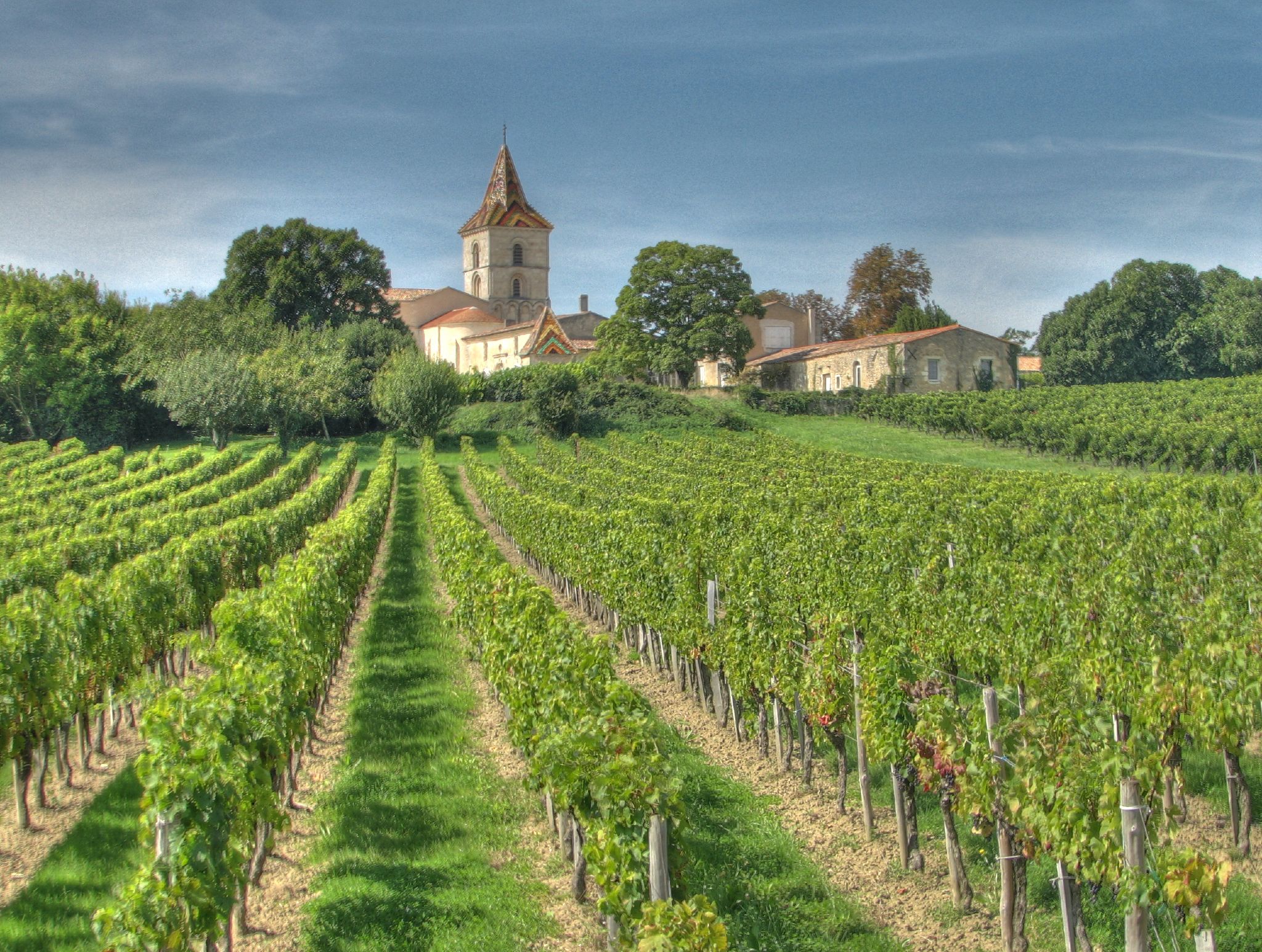 Bordoški vinogradi u departmanu Žirona